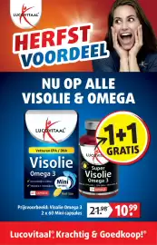 Lucovitaal folder week 44 Pagina 1: Visolie & Omega 3 €10,99