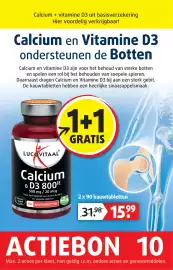 Lucovitaal folder week 44 Pagina 11: Calcium en Vitamine D3 €15,99