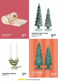 Xenos folder Pagina 14: Fleecedeken €9,99, Kerstboom deco €6,99