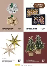 Xenos folder Pagina 26: Kerstballen giftbox €19,99, Kerstster €5,99