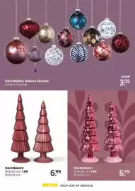 Xenos folder Pagina 44: Kerstballen Sakura Stories €3,99, Kerstboom €6,99