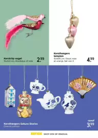 Xenos folder Pagina 45: Kersthangers Sakura Stories €3,99, Kerstclip vogel €2,99