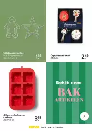 Xenos folder Pagina 71: Siliconen bakvorm cadeau €3,99, Bekijk meer BAK ARTIKELEN