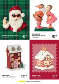 Xenos folder Pagina 8: Kerstbeeld kerstman & vrouw €8,99, Kerstman deco hartje €4,99