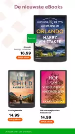 The Read Shop folder week 44 Pagina 15: Lee Child en Andrew Child - Kettingreactie €14,99, Orlando €16,99
