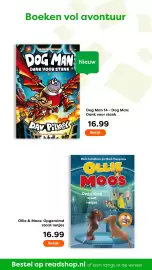 The Read Shop folder week 44 Pagina 19: Dog Man Dank voor stank €16,99, Ollie & Moos: Opgeruimd staat netjes €16,99