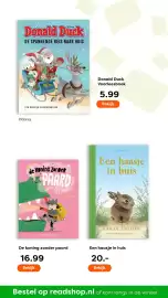The Read Shop folder week 44 Pagina 20: Een haasje in huis - Chloe Dalton €20,00, De koning zonder paard €16,99