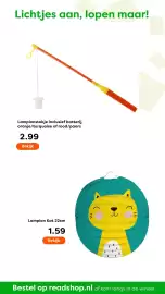 The Read Shop folder week 44 Pagina 29: Lampionstokje Inclusief Batterij €2,99, Lampion Kat €1,59