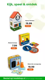 The Read Shop folder week 44 Pagina 35: Nijntje kiekeboe €19,99, Nijntje Beweegt €7,99