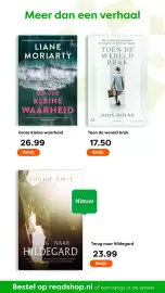 The Read Shop folder week 44 Pagina 5: Susan Smit Terug naar Hildegard €23,99, John Boyne Toen de wereld brak €17,50