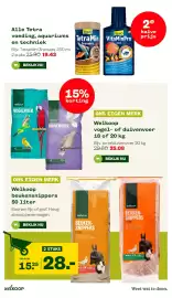 Welkoop folder week 44 Pagina 14: Welkoop vogel of duivenvoer €25,08, Welkoop beukensnippers €28,00