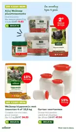 Welkoop folder week 44 Pagina 15: Curtec voertonnen €47,96, Welkoop kippenmix met insecten €24,23