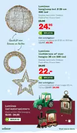 Welkoop folder week 44 Pagina 39: Lumineo led waterspinners €19,95, Lumineo hanglamp bol Ø 28 cm 400 led €24,95