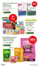 Welkoop folder week 44 Pagina 6: Flea Free of Refordog vlooien en tekenmiddel €11,96, Alle Welkoop natvoeding voor hond