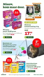 Welkoop folder week 44 Pagina 8: Beeztees en Designed by Lotte kattenspeeltjes €1,94