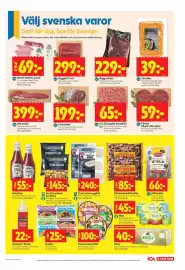 ICA Kvantum reklamblad vecka 44 Sida 5: Tacofärs €39,00, Fryst torskryggfilé €240,00