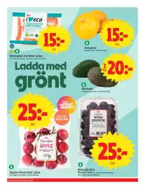 ICA Nära reklamblad vecka 44 Sida 2: Avokado €20,00, Satsumas €15,00