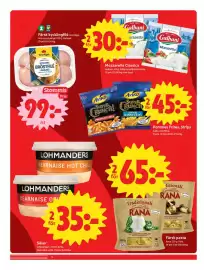 ICA Nära reklamblad vecka 44 Sida 6: Färsk kycklingfilé, Medlemspris, Såser €35,00
