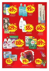 ICA Maxi reklamblad vecka 44 Sida 8: A+ flytande tvättmedel €110,00, Mjau kattmat €92,00