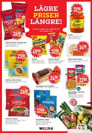 Willys reklamblad vecka 44 Sida 12: LANTBRÖD, POTATISBRÖD €24,90, PULVERSÅS 3-PACK €22,00