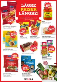 Willys reklamblad vecka 44 Sida 12: LANTBRÖD, POTATISBRÖD €24,90, PULVERSÅS 3-PACK €22,00