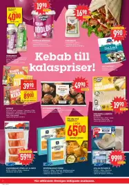 Willys reklamblad vecka 44 Sida 2: KEBABSÅS, Medlemspris, KEBABSÅS €16,90