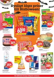 Willys reklamblad vecka 44 Sida 5: PALLE KULING, TUTTI FRUTTI €30,00, ENERGIDRYCK €22,00
