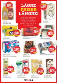 Willys reklamblad vecka 44 Sida 9: KESO KUSAR €26,90, KÖTTBULLAR €49,90