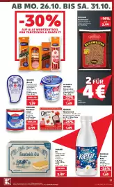 Kaufland DE tilbudsavis uge 44 Side 23: Dovgan Buchweizen €4,00, Quarki Sandwich Eis €2,49