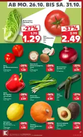 Kaufland DE tilbudsavis uge 44 Side 27: Lauchzwiebeln €0,49, Chinakohl €1,29