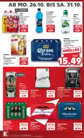 Kaufland DE tilbudsavis uge 44 Side 39: San Miguel Especial €4,49, Guinness draught irisches bier €4,99