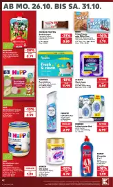 Kaufland DE tilbudsavis uge 44 Side 42: Febreze Lufterfrischer Bad €4,99, Always Slipeinlagen €4,49