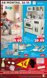 Kaufland DE tilbudsavis uge 44 Side 46: Lupilu Küchen-Set €6,99, Lupilu Schminktisch €39,99