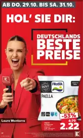 Kaufland DE tilbudsavis uge 44 Side 62: Frosta Paella €2,22