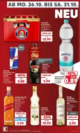 Kaufland DE tilbudsavis uge 44 Side 7: Johnnie Walker Red Label €9,99, Tekirdag Rakisi Gold €19,99