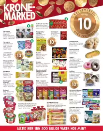 Meny uke 44 Side 2: Havregrøt €10,00, Tine Rislunsj €15,90
