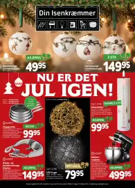 Din Isenkræmmer tilbudsavis Side 1: Concept Køkkenmaskine €499,95, DaCore LED Kugle €79,95