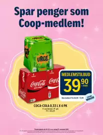 Coop Prix kundeavis uke 44 Side 23: Coca-Cola 0,33 L X 4 PK €39,90