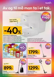 Gigaboks kundeavis uke 44 Side 8: Alt fra Store It oppbevaring €24,90, Støvsuger €899,00