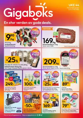 Gigaboks kundeavis (gyldig til 1-11)