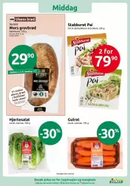 Joker kundeavis Side 2: Mors grovbrød €29,90, Stabburet Pai €79,90