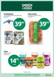 Joker kundeavis Side 3: Knekkebrød €39,90, Italo salami €39,90