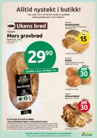 Joker kundeavis Side 8: Mors grovbrød €29,90, Rundstykker €15,00