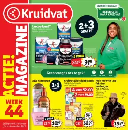 Kruidvat folder Pagina 1: Kruidvat luiers jumbo pack €52,00, Fake fur bomberjas €19,99