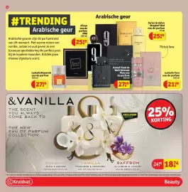 Kruidvat folder Pagina 16: Lattafa Khamrah €27,99, Lattafa Yara eau de parfum €21,99