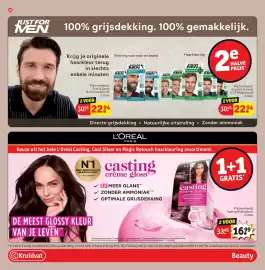 Kruidvat folder Pagina 22: L'Oréal Casting Crème Gloss €16,99, Just For Men Haarkleur €22,94
