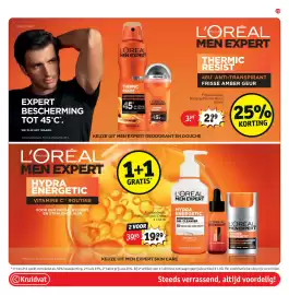 Kruidvat folder Pagina 31: L'Oréal Men Expert Thermic Resist €2,99, L'Oréal Men Expert Hydra Energetic €19,99