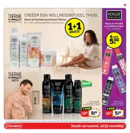 Kruidvat folder Pagina 33: Therme wellnessritueel €9,99, Vogue Parfum Deospray €5,00