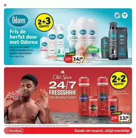 Kruidvat folder Pagina 34: Odorex Deodorant en Douche €14,98, Old Spice Deodorant €13,98