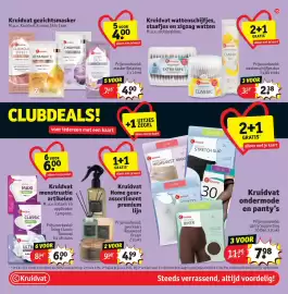 Kruidvat folder Pagina 37: Kruidvat Menstruatie Artikelen €6,00, Kruidvat Wattenschijfjes, Staafjes en Zigzag Watten €2,38